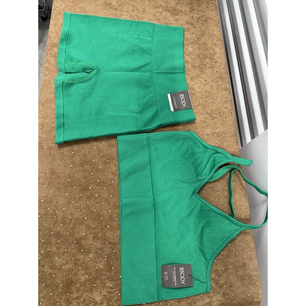 NWT! Lot of 2 Cotton On Body‎ Women's Sz XL Ribbed Sports Bra And Short